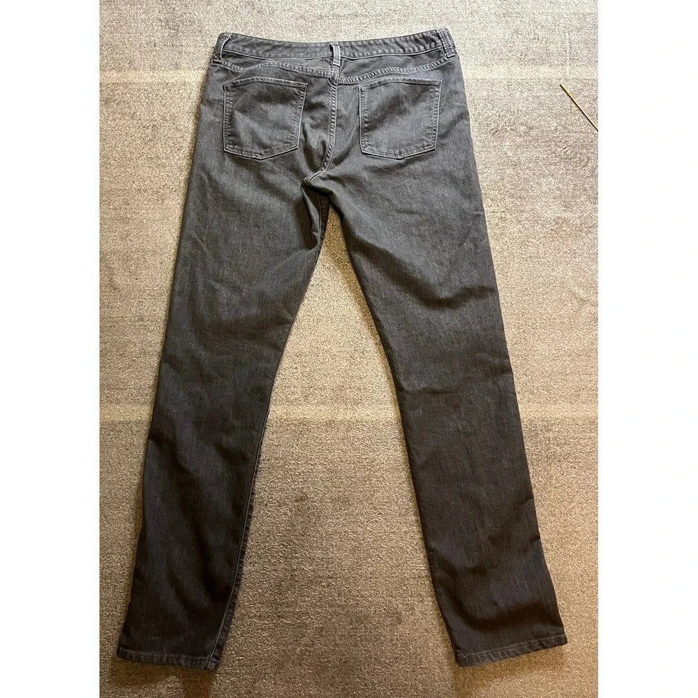 Banana Republic Skinny Jeans Gray Denim 31 Mens Stretch 5-Pocket Jean Minimalist